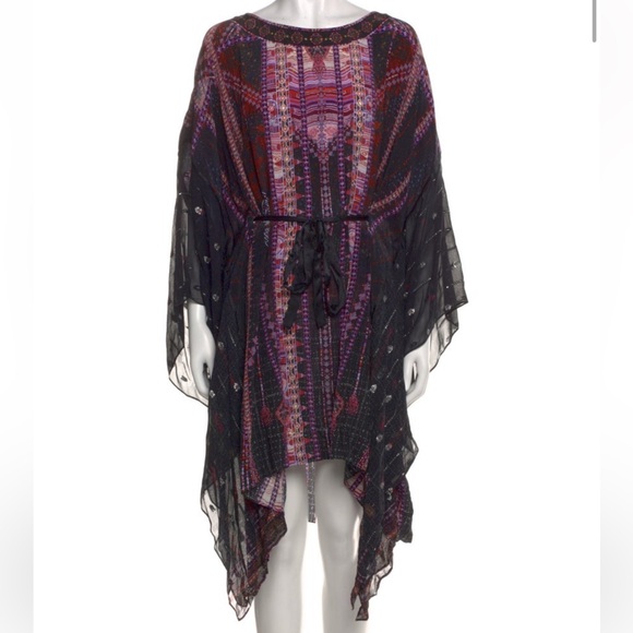 Camilla Other - Camilla Silk Printed Mini Dress – One Size